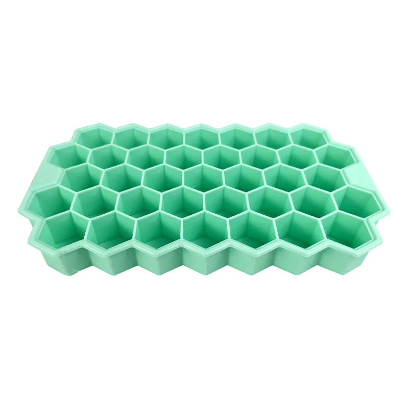 Honeycomb silicone ice tray
