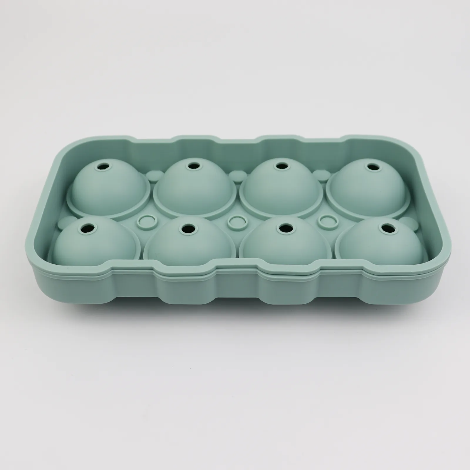 Round silicone ice ball mold
